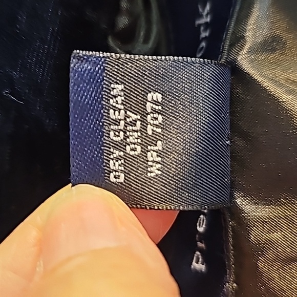 Preston and York open cardigan velvet jacket. Size 14. goth, wimzagoth. Y2K. - Picture 6 of 7